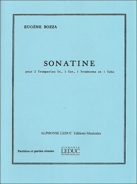 楽天楽譜ネッツ楽譜 ボザ/ソナチネ （金管五重奏のための）（【1037262】/AL20933/48181416/金管5重奏 （トランペットx2&ホルン&トロンボーン&テューバ）/輸入楽譜（T））