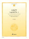 楽譜　リスト／「伝説」より水の上を歩くパオロの聖フランチェスコ(GYP00072496／ED06478／ピアノ・ソロ／輸入楽譜（Y）)