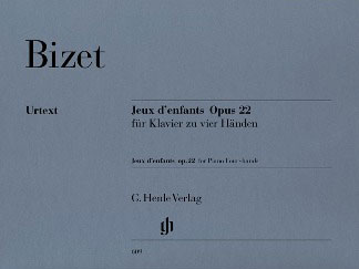 楽譜　ビゼー／子供の遊び Op.22（原典版）(GYP00074205／HN609／ピアノ連弾／輸入楽譜（Y）)