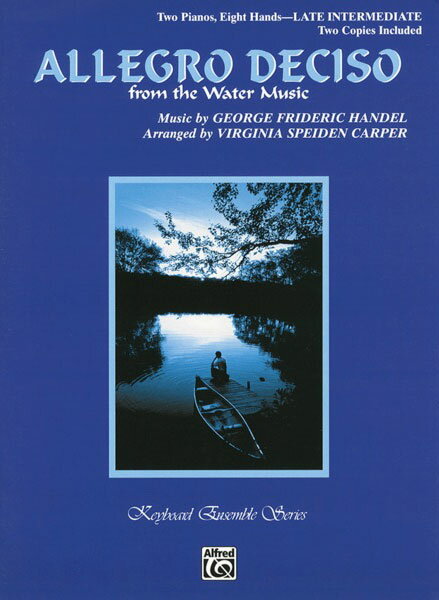楽譜　ヘンデル／「水上の音楽」より終曲(GYP00074608／PA02187A／ピアノ2台8手／輸入楽譜（Y）)