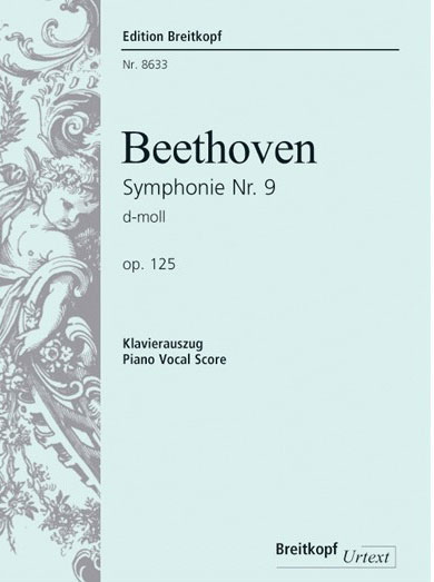 楽譜 ベートーヴェン/交響曲 第9番 Op.125より「歓喜の歌」(独語)(GYC00041587/EB8633/合唱ヴォーカル スコア/輸入楽譜(Y))