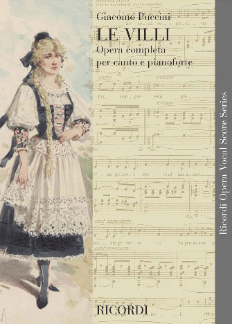 楽譜　プッチーニ／オペラ「妖精ヴィッリ」（伊語）（紙装）(GYC00073295／CP04945705／オペラ・ヴォーカル・スコア／輸入楽譜（Y）)のサムネイル