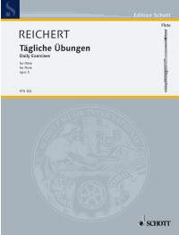 楽譜　ライヒェルト／毎日の練習 Op.5(GYW00045657／FTR102／フルート教本・練習曲／輸入楽譜（Y）)