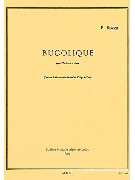 楽天楽譜ネッツ楽譜　ボザ／ブコリク（牧歌）（GYW00009010／AL20641／クラリネットとピアノ／輸入楽譜（Y））