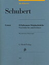 楽譜 シューベルト/Am Klavier-シューベルトの有名な12のピアノ小品/原典版/Hewig-Troscher編(独語版)(GYP00128620/HN1809/ピアノ・ソロ/輸入楽譜(Y))