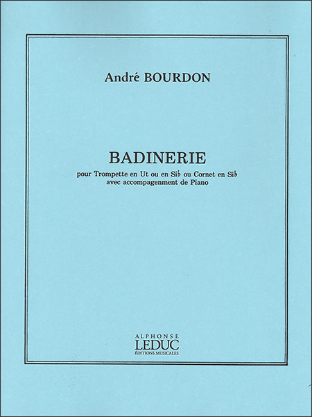 楽譜　ブールドン／バディネリ (バディヌリー) (／AL28150／48184842／トランペット(Bb管/C管)＆ピアノ／輸入楽譜（T）)