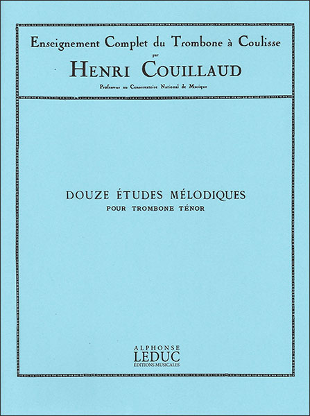 楽天楽譜ネッツ楽譜　ビュッセル／12の旋律的練習曲 【Trombone】（【1722644】／AL17182／48180292／トロンボーン教本／輸入楽譜（T））