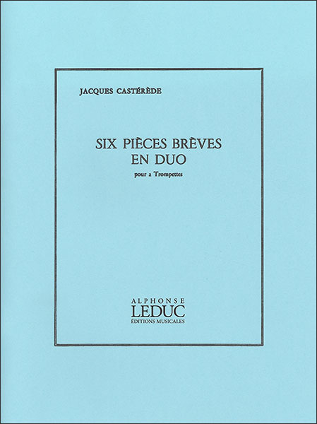 楽譜 カステレード/6つのやさしい小品(/AL23533/48182361/トランペット2重奏 (スコア)/輸入楽譜(T))