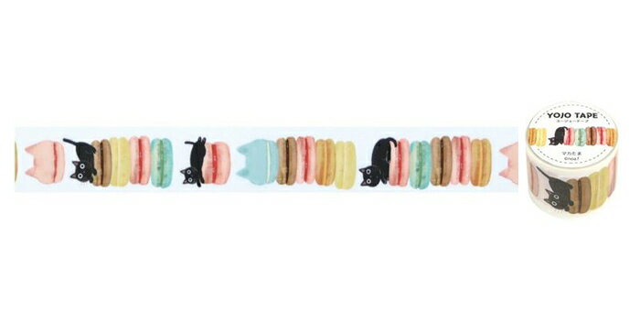 P200MT YOJOテープ・マカたま(【332】 サイズ:約3.5cm×3m/生産地:日本/素材:PETクロス)