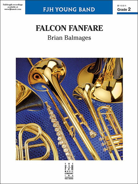 楽譜 バルメイジズ/ファルコン・ファンファーレ(【1363990】/B1531/輸入吹奏楽譜(T)/G2/T:2:00)