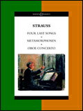 楽譜　リヒャルト・シュトラウス／「4つの最後の歌」「メタモルフォーゼン」「オーボエ協奏曲」 SW3057／輸入楽譜／スコア（大判）／オーケストラ