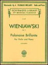 楽譜　ヴィエニャフスキ／華麗なるポロネーズ 第1番 作品4 50255690／輸入楽譜（T）／ピアノ・リダクション＋パート譜/ヴァイオリンとピアノ