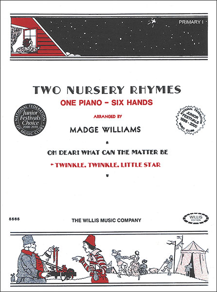 楽譜　キラキラ星 00411989／1台6手ピアノ連弾／輸入楽譜（T）のサムネイル