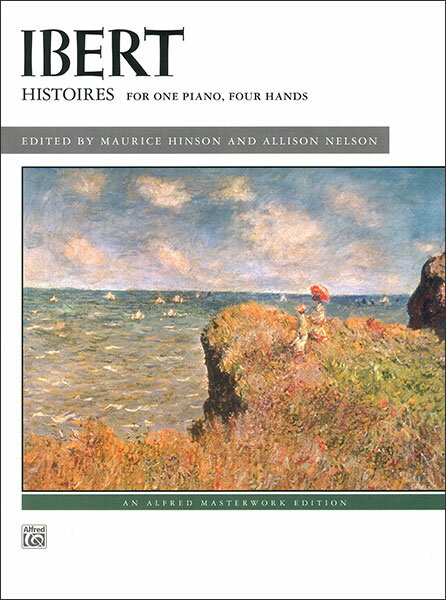 楽譜 J.イベール/物語(【372256】/00-24615/1台4手ピアノ連弾/輸入楽譜(T))