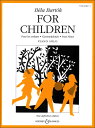 楽譜 バルトーク/子供のために I-II(【227269】/48012051/M060112300/ピアノ・ソロ/輸入楽譜(T))
