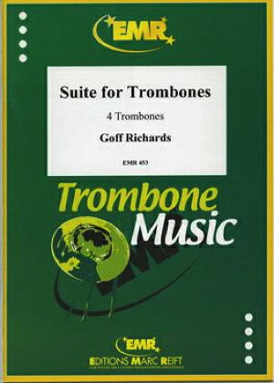  トロンボーンのための組曲《輸入金管アンサンブル》(SUITE FOR TROMBONES (4 Tbn)《輸入楽譜》