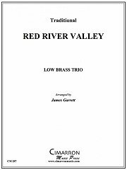 [楽譜] レッド・リバーの谷間【ユーフォニアム・テューバ三重奏】《輸入金管アンサンブル》【10,000円以上送料無料】(Red River Valley (2 Euph/Tuba)《輸入楽譜》