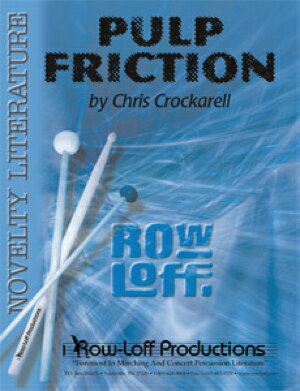 [楽譜] パルプ・フリクション(クロッカレル)(紙8重奏)【ボディ＆ジャンク・パーカッション】《輸入打楽器アン...【10,000円以上送料無料】(Pulp Friction (8Perc)《輸入楽譜》