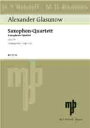 楽譜 サクソフォン四重奏曲【サクソフォーン四重奏】《輸入木管アンサンブル》【10,000円以上送料無料】(QUARTETT FUR 4 SAXOPHONE OPUS109 (4 Sax)《輸入楽譜》
