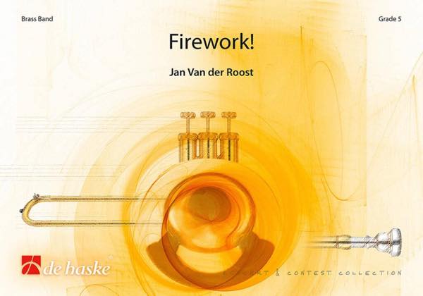  ファイアーワーク／ヴァンデルロースト(Firework!(Brass Band)《輸入楽譜》