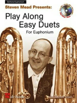  プレイ・アロング・イージー・デュエット(Euph T.C/B.C)/アーバン編曲《CD付/スティーブ...(Steven Mead Presents: Play Along Easy Duets)《輸入楽譜》
