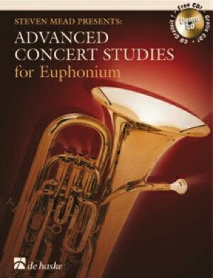  演奏会用練習曲集 上級編(ユーフォニアムへ音記号譜表用)《CD付/スティーブン・ミード演奏》《輸入ユ...(Steven Mead Presents: Advanced Concert Studies (B.C)《輸入楽譜》