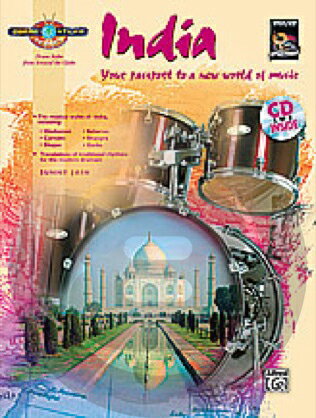 [楽譜] ドラム・アトラス／インド編 CD付 《輸入ドラム教本》【10 000円以上送料無料】 Drum Atlas: India 《輸入楽譜》