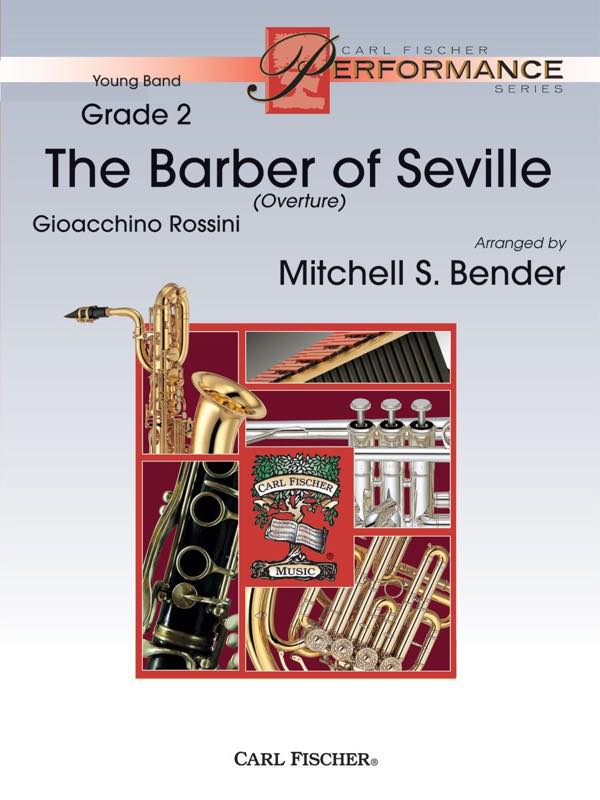[楽譜] セヴィリアの理髪師(ロッシーニ) 吹奏楽譜【送料無料】(BARBER OF SEVILLE OVERTURE, THE)《輸入楽譜》
