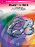 [楽譜] マック・ザ・ナイフ 吹奏楽譜【送料無料】(MACK THE KNIFE)《輸入楽譜》