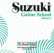 楽譜 スズキ ギター スクール楽曲集 CD Vol.4《輸入ギター楽譜》【10,000円以上送料無料】(Suzuki Guitar School CD, Volume 4)《輸入楽譜》