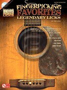 楽譜 伝説のフィンガーピッキング集（CD付）《輸入ギター楽譜》【10,000円以上送料無料】(Fingerpicking Favorites Legendary Licks)《輸入楽譜》