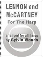 楽譜 ビートルズ名曲集(46曲収録）《輸入ハープ楽譜》【10,000円以上送料無料】(Lennon and McCartney for the Harp)《輸入楽譜》