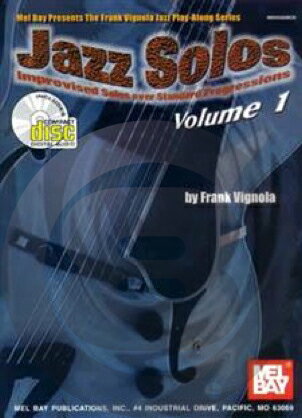 [楽譜] ジャズ・ソロVol.1（ギター用）《輸入ジャズ楽譜》【10,000円以上送料無料】(Jazz Solos Volume 1)《輸入楽譜》