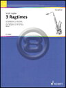  スコット・ジョプリン／3つのラグタイム（アルトサクソフォーン）《輸入サックス楽譜》(Scott Joplin - 3 Ragtimes)《輸入楽譜》