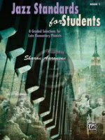 [楽譜] ピアニストを目指す君のためのスタンダード・ジャズ曲集1《輸入ピアノ楽譜》【10,000円以上送料無料】(Jazz Standards for Students, Book 1)《輸入楽譜》