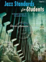 [楽譜] ピアニストを目指す君のためのスタンダード・ジャズ曲集3《輸入ピアノ楽譜》【10,000円以上送料無料】(Jazz Standards for Students, Book 3)《輸入楽譜》
