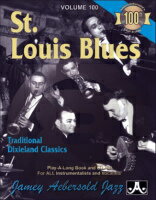 [楽譜] ジェイミー・プレイアロング Vol.100 セント・ルイス・ブルース(ディキシージャズ曲集、音源付)...【10,000円以上送料無料】(Jamey Aebersold Jazz, Volume 100 - ST. LOUIS BLUES