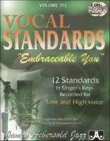 楽譜 ジェイミー プレイアロング Vol.113 ヴォーカリストのためのジャズバラード集(CD付)《輸入ジ...【10,000円以上送料無料】(Jamey Aebersold Jazz, Volume 113 - EMBRACEABLE YOU - BALLADS FOR ALL SINGERS)《輸入楽譜》