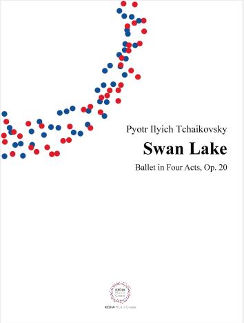 [楽譜] P．I．チャイコフスキー作曲　『白鳥の湖』（全4幕）作品20　フルスコア　、パート譜セット　大..