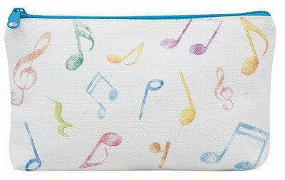 [楽譜] FM3015 02　キャンバスペンポーチ　音符【10,000円以上送料無料】(FM2015-02キャンバスペンポーチオンプ)