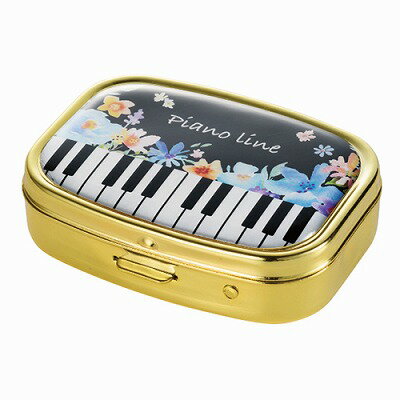 [楽譜] Piano line ミラー付きアクセサリーケース(フラワー)【10,000円以上送料無料】(ピアノライン ミ..