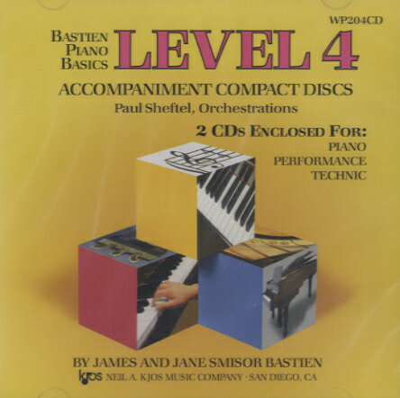 [] ѸǡХƥԥΥ١åCDԥΡ٥410,000߰ʾ̵(CD BASTIEN PIANO BASICS LEVEL 4 ACCOMPANIMENT COMPACT DISC)