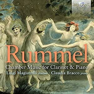  RUMMEL:CLARINET&PF MUSIC/MAGISTRELLI/BRACCO(RUMMEL:CLARINET&PF MUSIC)