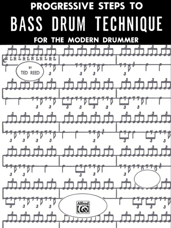  現代ドラマーのためのバスドラム奏法(Progressive Steps to Bass Drum Technique for the Modern Drummer)《輸入楽譜》