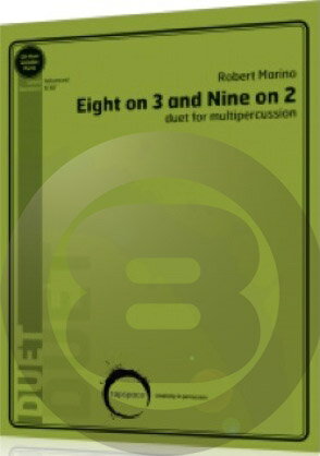 [楽譜] マリオ／エイト・オン・スリー&ナイン・オン・ツー(CD-ROM付)《輸入打楽器楽譜》【10,000円以上送料無料】(Eight on 3 and Nine on 2)《輸入楽譜》
