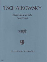  チャイコフスキー／シャンソン・トリステ op.40-2 (原典版/ヘンレ社)《輸入ピアノ楽譜》(Chanson triste op. 40,2)《輸入楽譜》