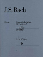 [楽譜] J.S.バッハ／フランス組曲 BWV 812-817(指番号あり) (原典版/ヘンレ社)《輸入ピアノ...【10,000円以上送料無料】(French Suites BWV 812-817)《輸入楽譜》