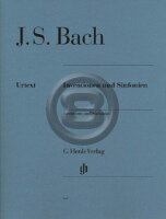 楽譜 J.S.バッハ／インヴェンションとシンフォニア(二声と三声のインヴェンション)【運指付】 (原典版/...【10,000円以上送料無料】(Inventions and Sinfonias BWV 772-801)《輸入楽譜》