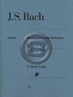  J.S.バッハ／インヴェンションとシンフォニア(原典版/ヘンレ社)《輸入ピアノ楽譜》(Inventions and Sinfonias)《輸入楽譜》