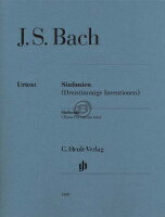  J.S.バッハ／シンフォニア BWV 787-801 三声のインベンション (原典版/...(Sinfonias BWV 787-801 (Three Part Inventions)《輸入楽譜》